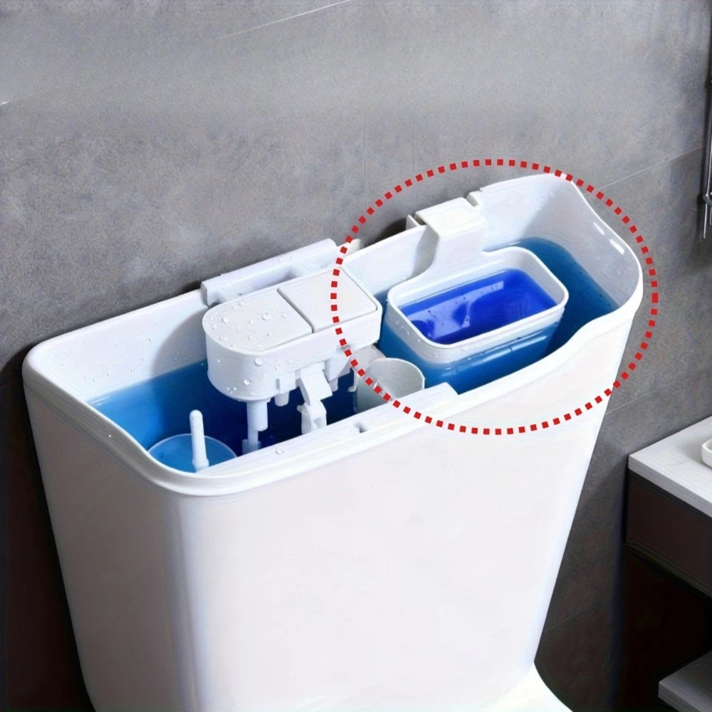 Toilet Solid Dispenser Tank Replacement Part | Plastic, Glam Style, Contemporary Style, No Electricity Needed, Convenient a Oasis Select