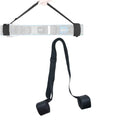 Adjustable Ski Carrier Strap for Two Skis Snowboard Shoulder Sling Strap Winter Snow Ski Binding Tie Down Transport Strap Oasis Select black