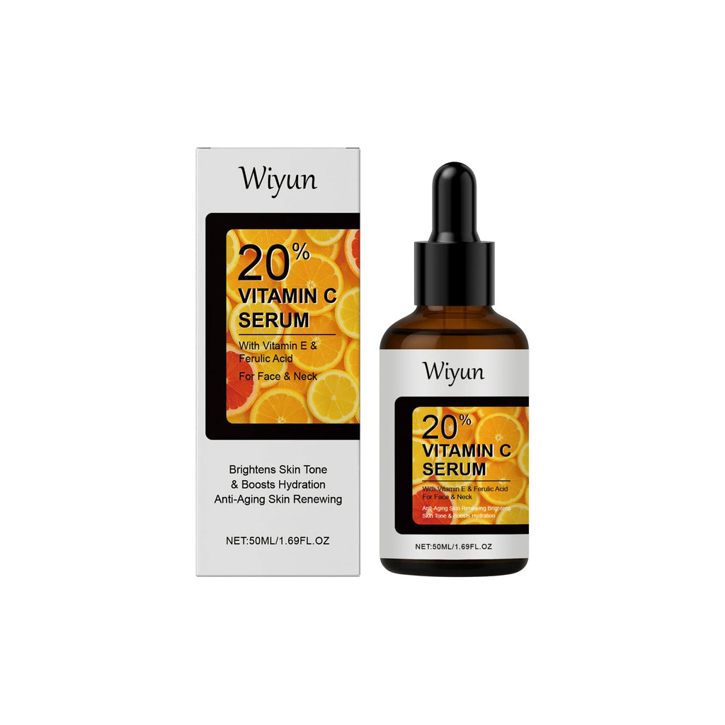 Vitamin C Fine Line Remover Face Serum Lifting Firm Remove Wrinkle Dark Spot Moisturizing Beauty Skin Whitening Brighten Essence Oasis Select 50ml Boxed