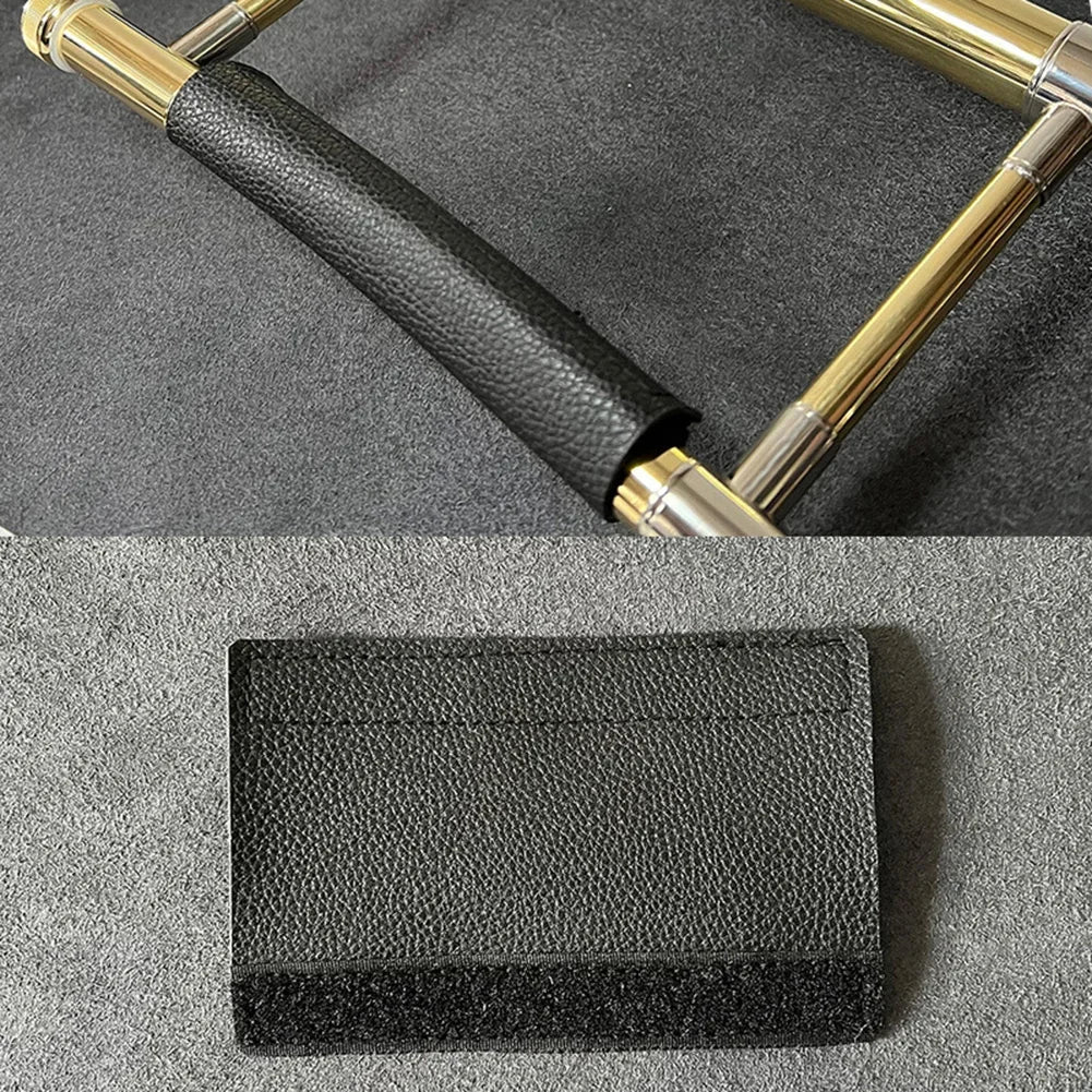 Trombone Trumpet Handguard Cushion Leather Sax Trombone Protective Neck Cover Protective Case Cover Woodwind Instrument Oasis Select D