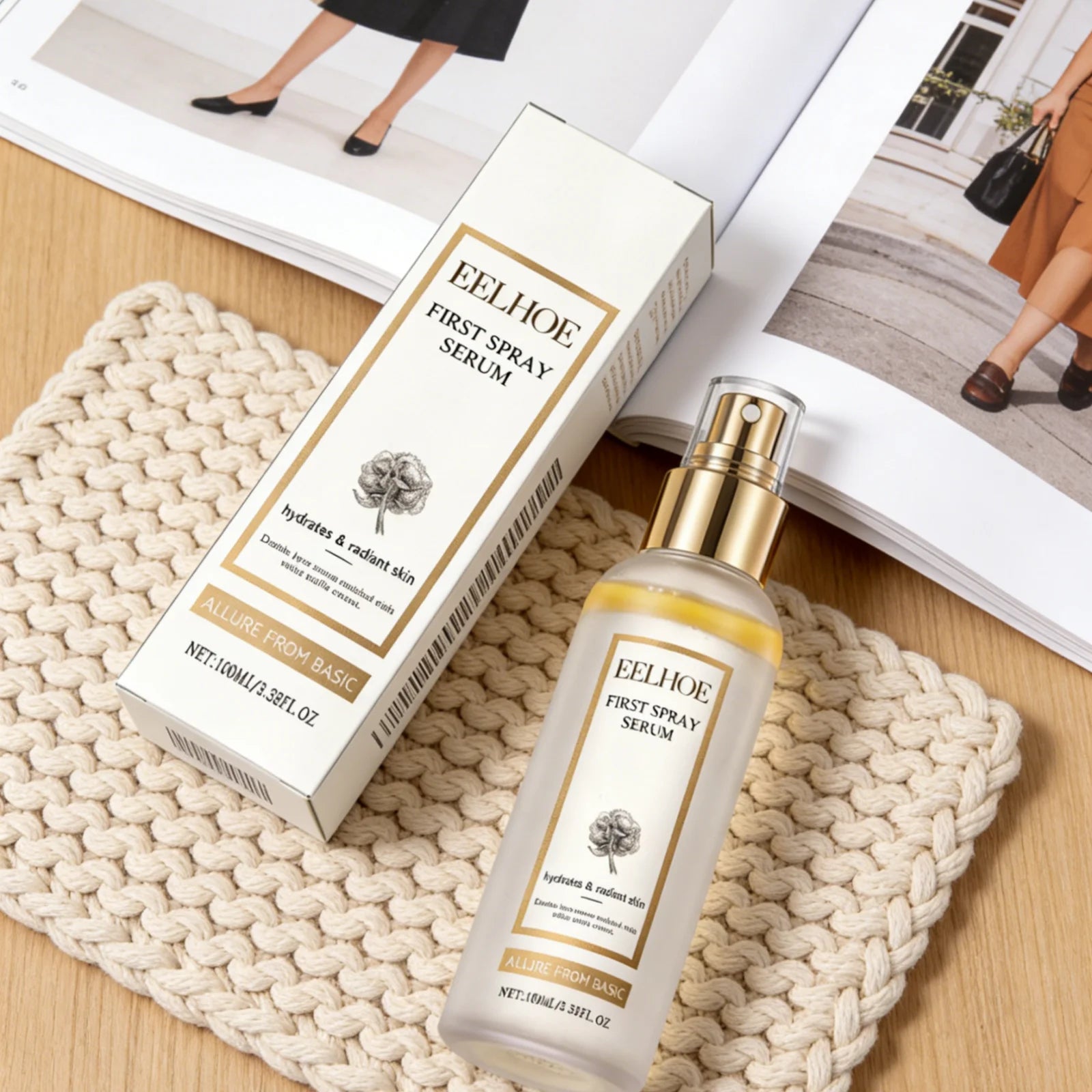 Eelhoe Hydrating Face Spray Improve Dullness Revitalize Radiance Light Texture Soothing Sensitive Skin Brightening Spray 100ml Oasis Select
