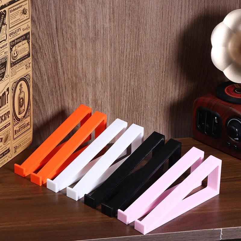 1 Pair Portable Keyboard Elevated Stand Raised Keyboard Angle Plastic Computer Keyboard Riser Monitor Holder Comfortable Typing Oasis Select