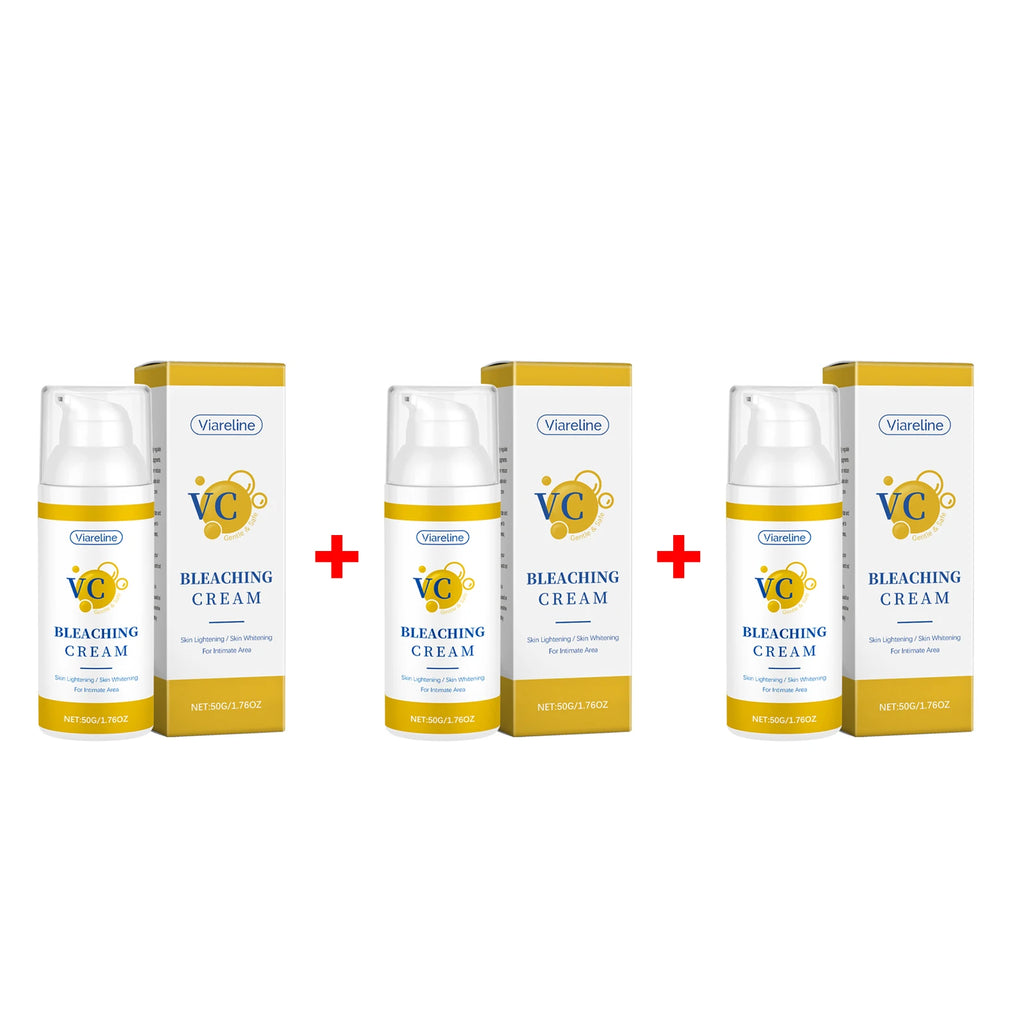 Vitamin C Whitening Cream Brightening Butt Knee Inner Thigh Remove Melanin Moisturizing Glow Skin Private Parts Bleaching Crem Oasis Select 3pcs