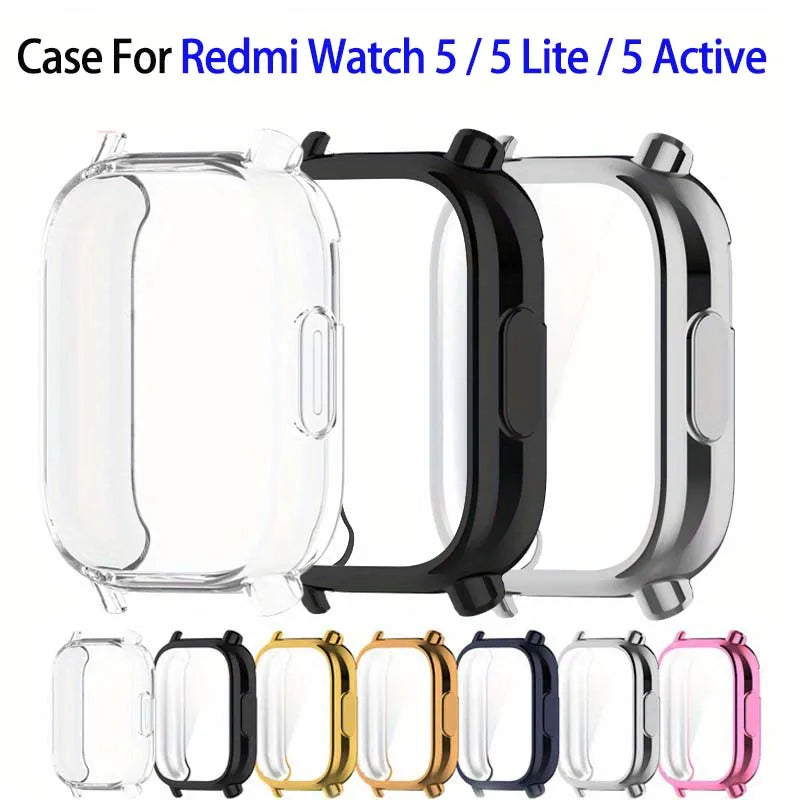 TPU Case for Redmi Watch 5 / 5 Lite / 5 Active – Full Cover Smartwatch Case Oasis Select