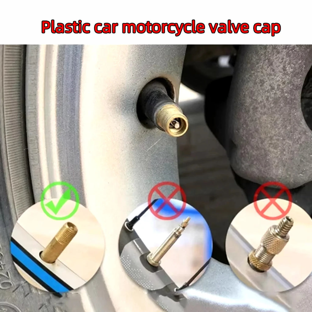 Tire Stem Valve Caps with Rubber Ring Universal Stem Covers rucks Airtight Seal Heavy Duty Cap Decor Covers Dome Shape Dust Oasis Select