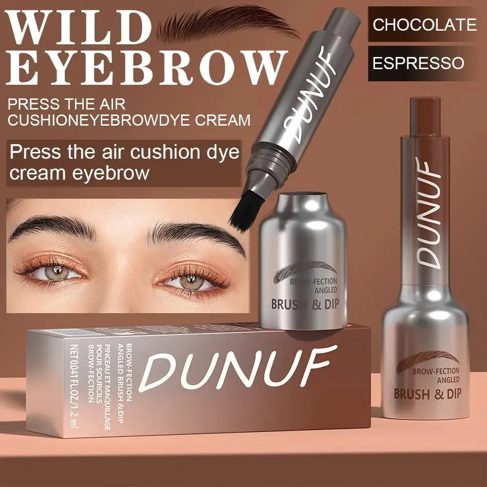 DUNUF Waterproof Eyebrow Pencil – 2-Color Long-Lasting Brow Dye