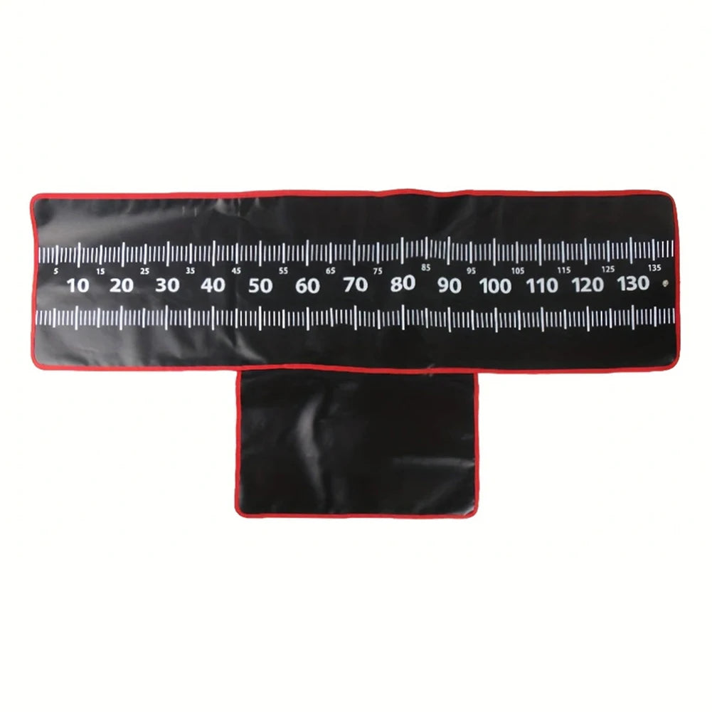 1Pcs Fishing Travel Unhooking Mat 140x35cm With Tape Measure For Predator Fishing Unhooking Mat Accessories Oasis Select 1Pcs