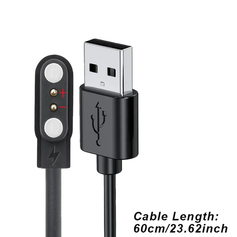 USB Charger Cable for Mibro GS Pro A2 T2 T1 C3 C2 Lite 2 Watch Smartwatch Charger Cable Oasis Select
