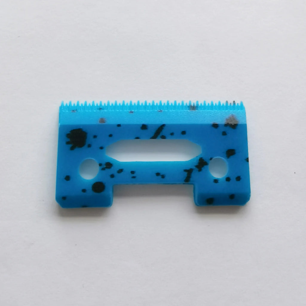 1/3/5Pcs Ceramic Clipper Blades Professional Head Replacement Barber Accessories Solid Color/Camouflage Color Ceramic Blade Oasis Select 110-Blue
