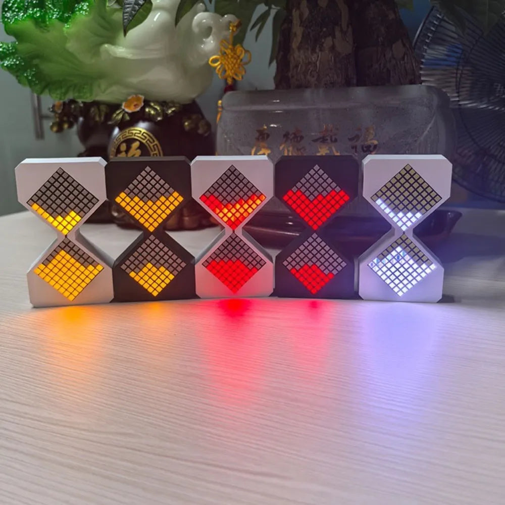 Cyber LED Electronic Hourglass Timer 1–30 Min Gravity Sensing
