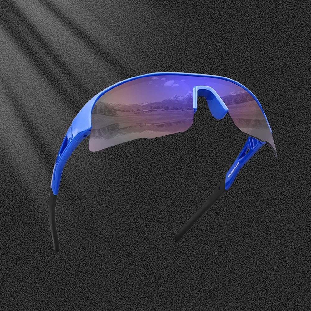 Cycling Glasses UV Protection Sports Sunglasses Lightweight Frame Surround Windproof Glasses for Cycling Running Hiking Oasis Select N-YJ-918508