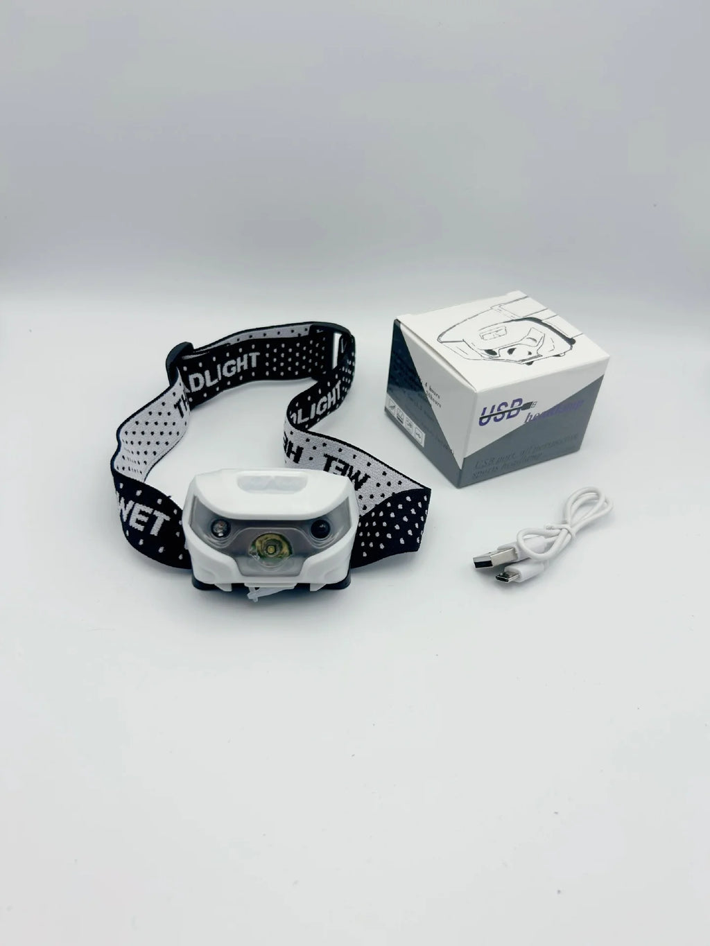 SHINEKNOT LED Rechargeable Headlamp | Smart Sensor, Waterproof