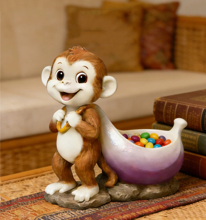 DIY Epoxy Film Scented Candle Cup Monkey Flower Pot Storage Silicone Mold Cement Gypsum Cup Abrasive Oasis Select