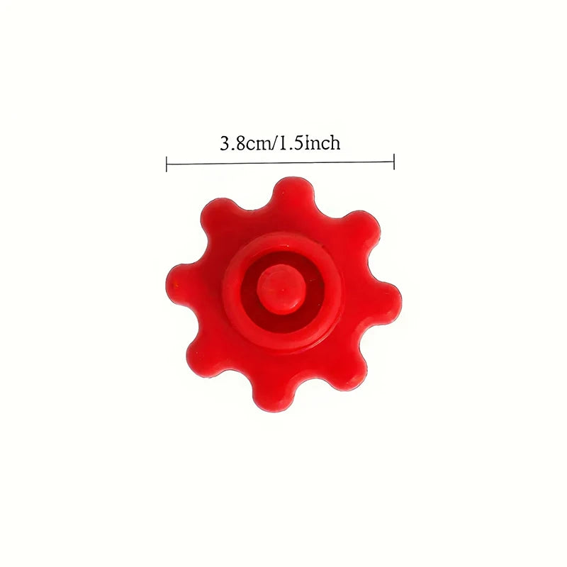 Flexible Gear-type Silicone Sealant Cap, Made Of Plastic, Prevents Adhesive Hardening And Is Suitable For Silicone Repair Oasis Select