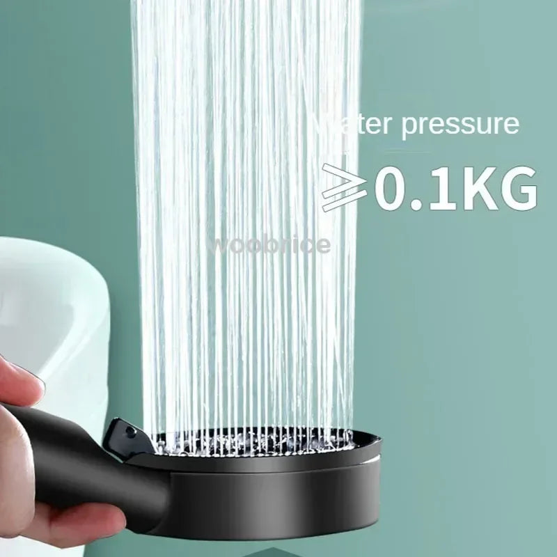 High Pressure Shower Head 3 Modes Adjustable Filter Shower Head Set New Bathroom Shower Head Accessories Sprayer Oasis Select