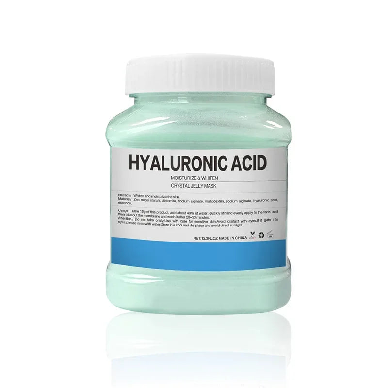 350g Hydrating 24K Gold Soft Mask Powder Rose Petal Crystal Jelly Mask Powder Skin Care Dropshipping Oasis Select 350g-Hyaluronic Acid