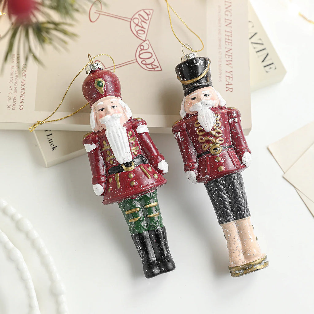 Soldier Nutcracker Christmas Tree Ornament | 15cm Hanging