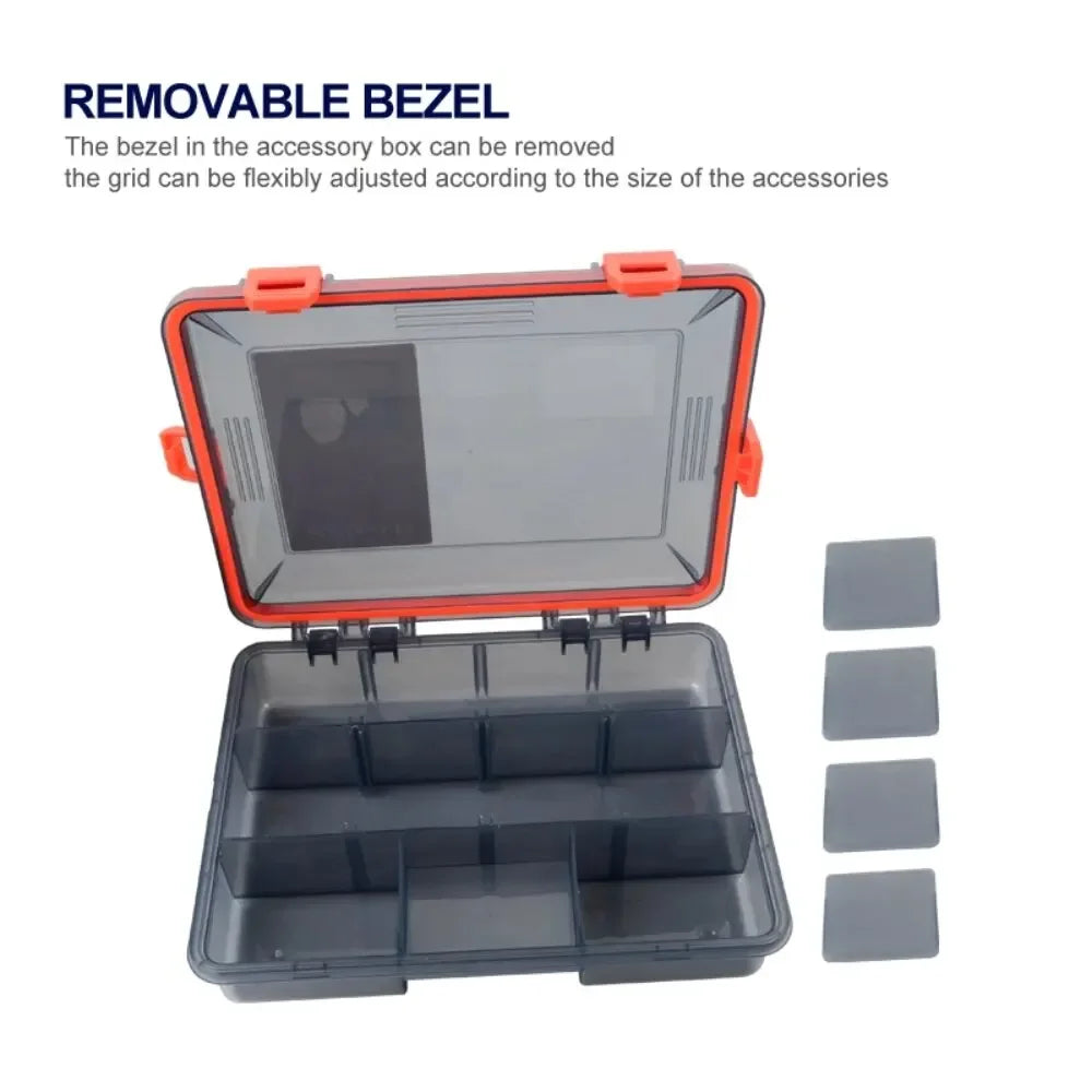Fishing Tackle Box Large Capacity Waterproof Accessories Hook Storage Lure Bait Tray Storage Lure Bait Organizer Boxes Oasis Select