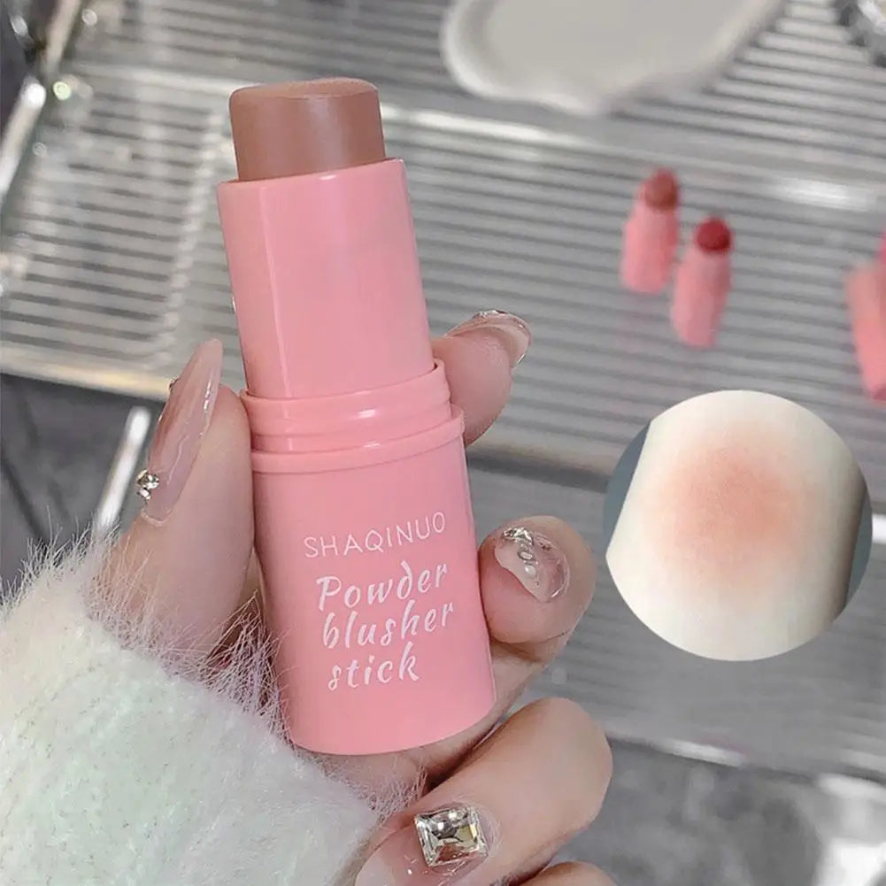 Dual-Use Blush & Lip Stick – Waterproof Powder Blusher Blush & Lip Stick Oasis Select