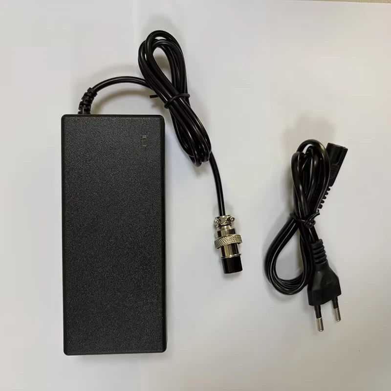 48V 54.6V 2A Lithium Battery Charger With 12mm-3pin Connector For Kugoo M4/M4 Pro,Smartgyro Speedway, Urbetter,Hitway H5/H5 Pro Oasis Select