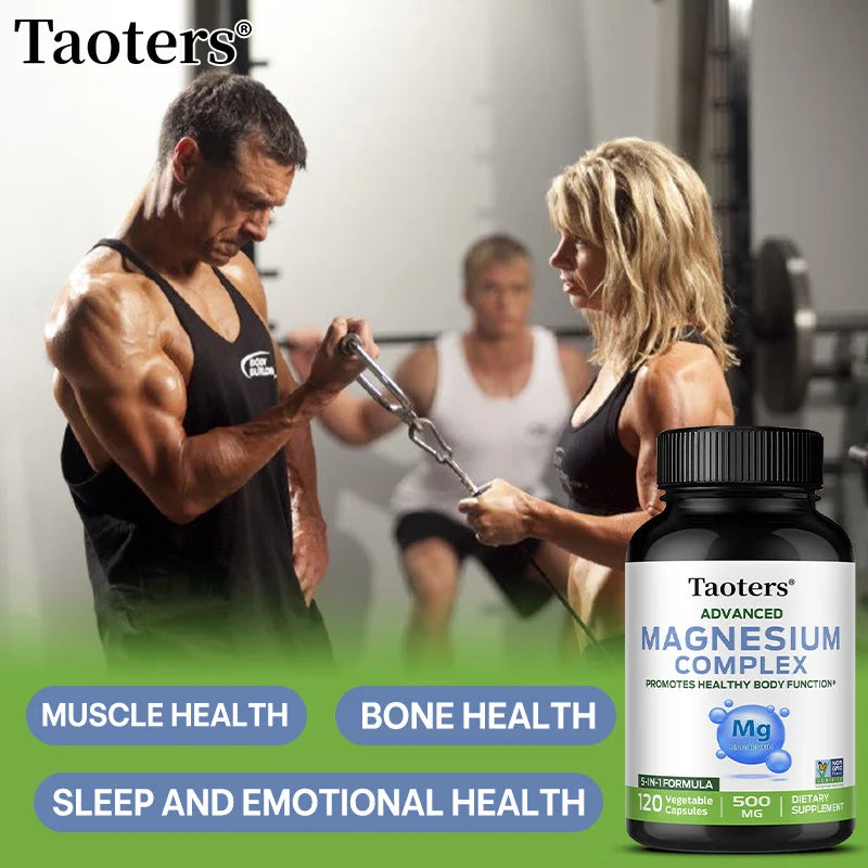 Magnesium Complex Capsules – High Absorption | Muscle & Bone
