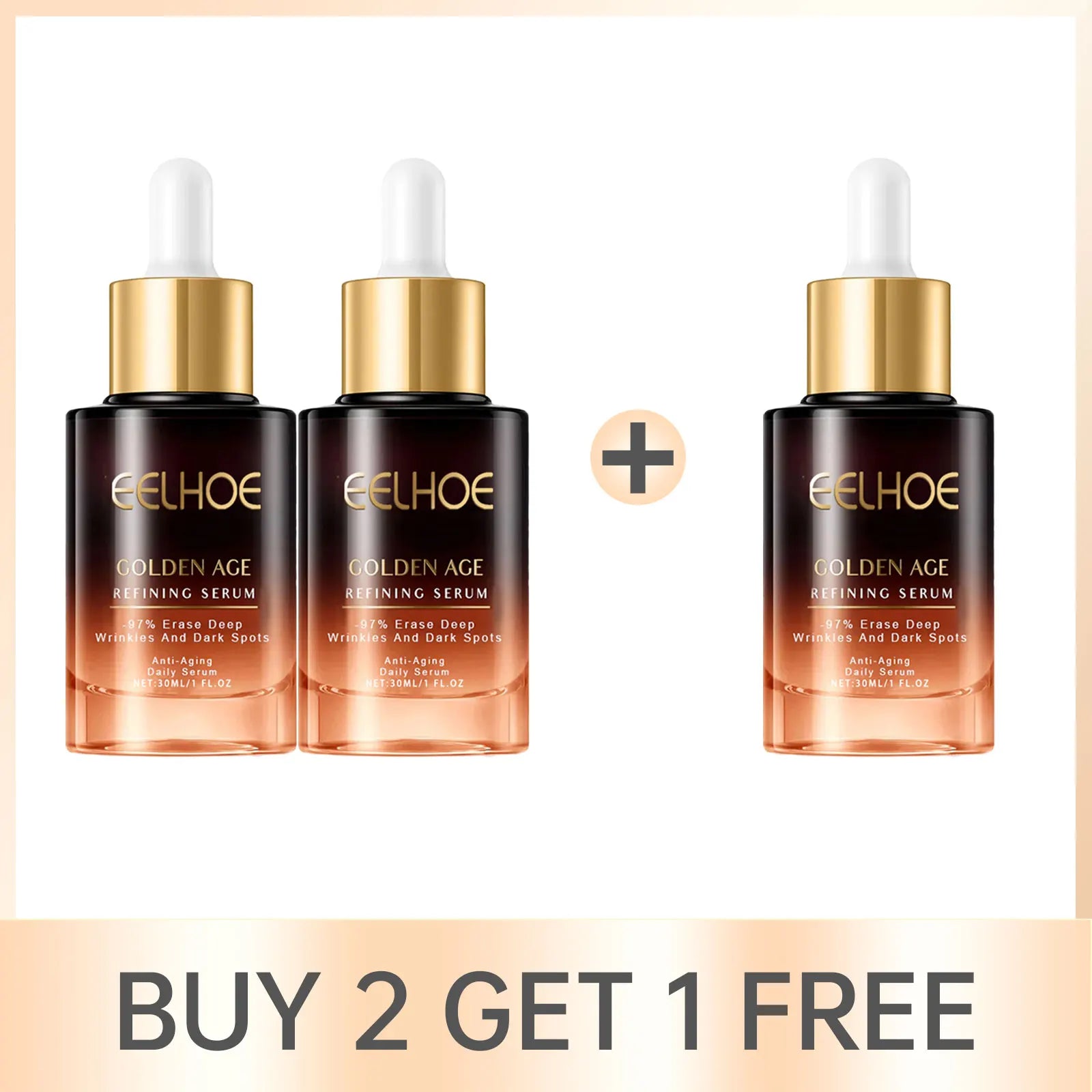 Eelhoe Vitamin C Booster Serum – Anti-Aging & Firming Vitamin C Face Serum Oasis Select Buy 2 Get 1 Free