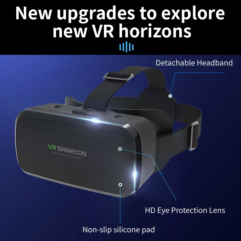 VR 3D Headset Goggle & Game Controller Set for Smartphone