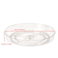 Clear 360 Degree Rotating Perfume Storage Tray 1Pcs Makeup Organizer Display Case for Vanity Desktop Bathroom Countertop Oasis Select Transparent