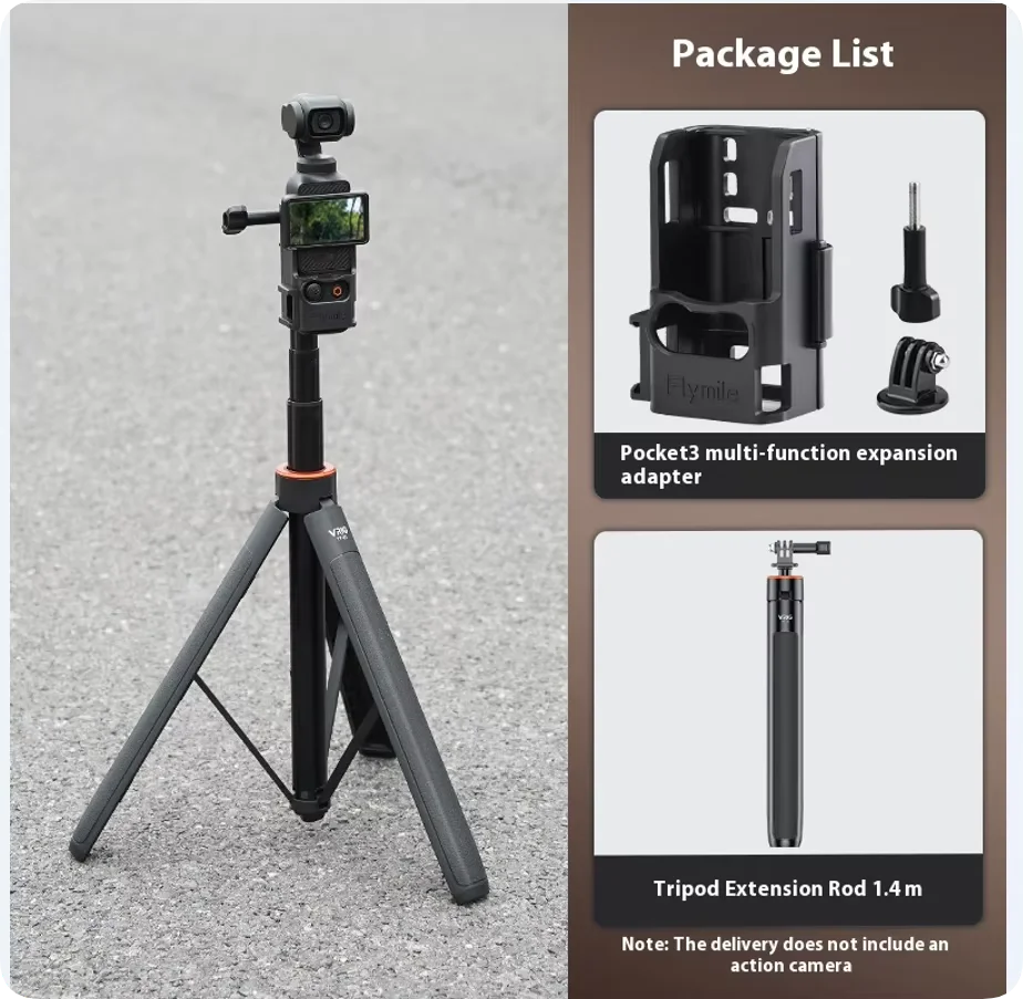 DJI Osmo Pocket 3 Accessories Kit – Case, Tripod & Mounts