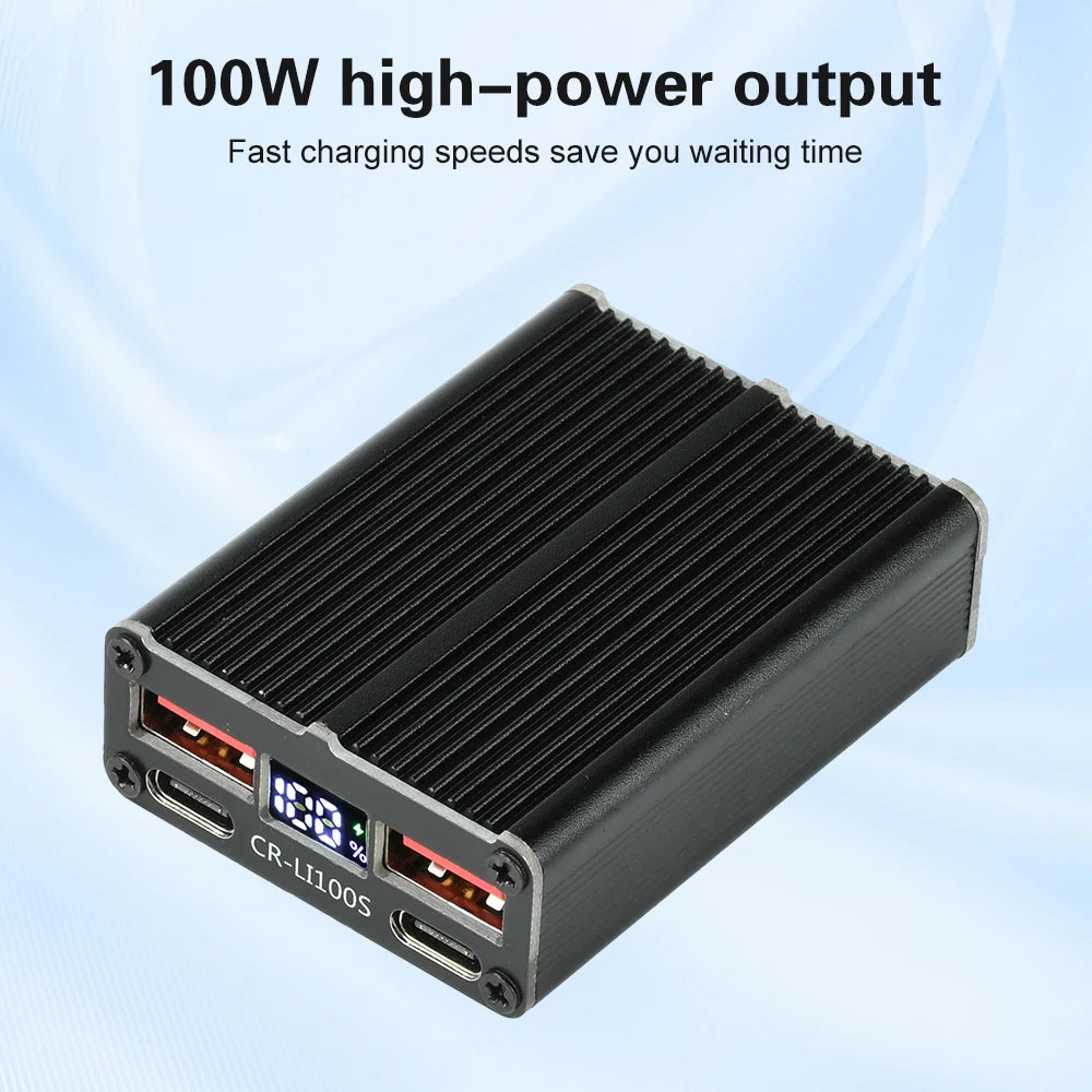 2-7S 100W Fast Charging Module Universal Mobile Power Motherboard Supports Lithium/LiFePO4 Batteries Dual USB Dual Type C Oasis Select