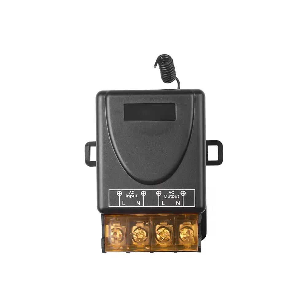 433MHz 30A Wireless Remote Control Switch AC 75V–220V Relay Wireless Relay Switch Oasis Select 1 Receiver AC 75-220V