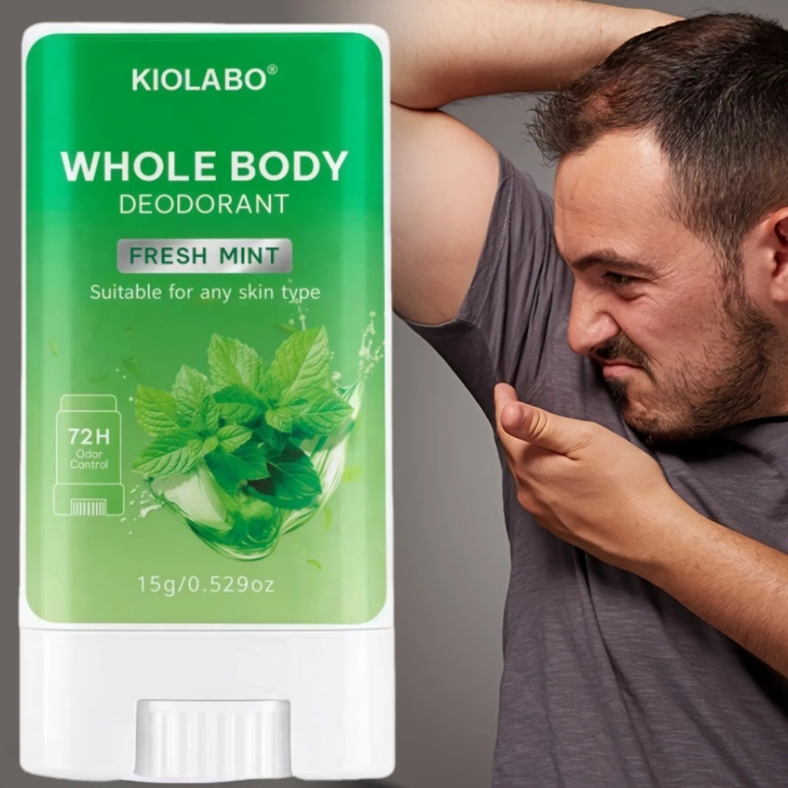 72 hour long-lasting deodorizing, 15g deodorizing and antiperspirant cream, keeps you fresh and dry all day long Oasis Select 15g