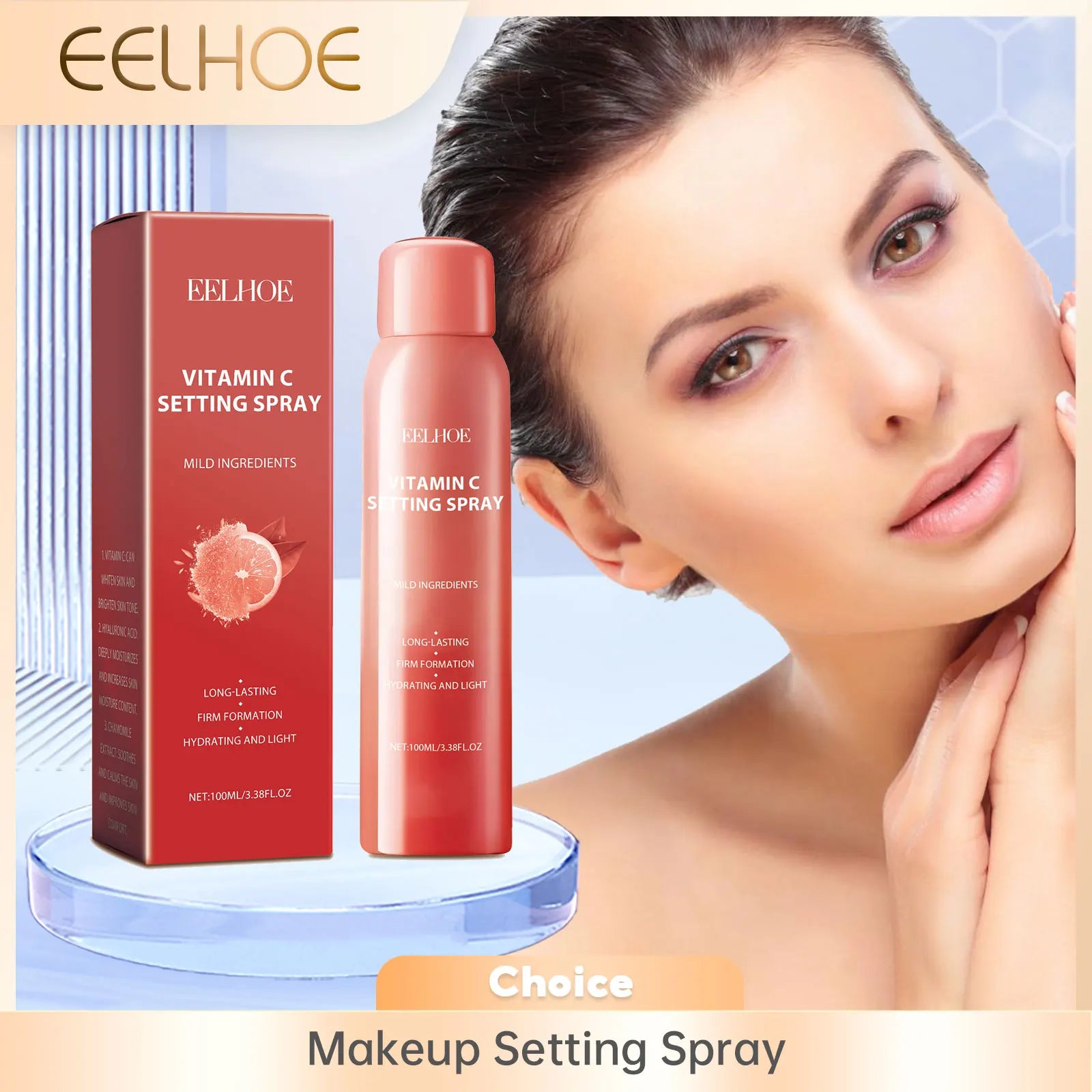 EELHOE Matte Makeup Setting Spray – Waterproof, Oil Control Makeup Setting Spray Oasis Select