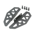 Black Steel Rear Pedal Pegs For Niu For G30 UQ U2 Electric Bike Foot Rest Accessories 19x7cm Oasis Select 1 pair