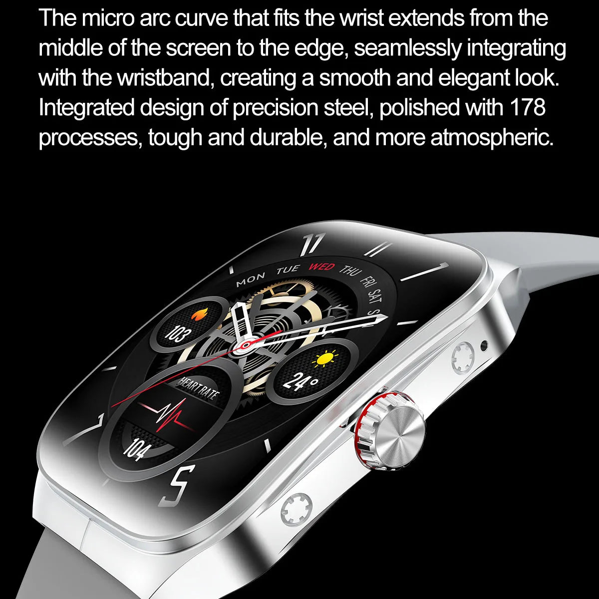 Men Smartwatch Women Sports Health Watches NFC 1.95" AMOLED Screen Music Waterproof Blue Tooth Call Heart Rate Voice Assistant Oasis Select