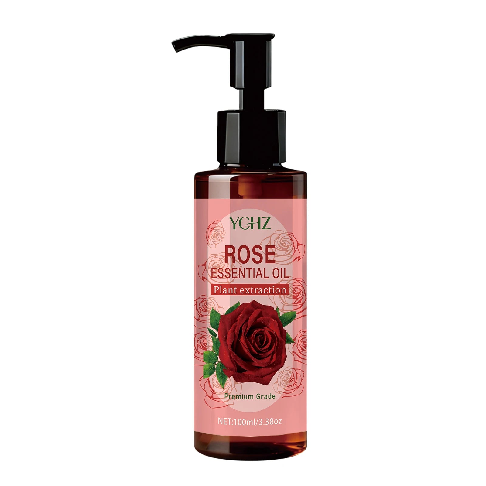 YCHZ Rose Body Oil 100ml – Moisturizing Massage Oil