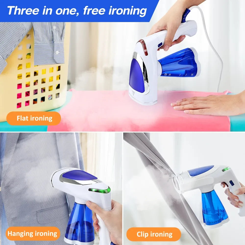 URGGU 1600W Handheld Garment Steamer – Foldable & Portable