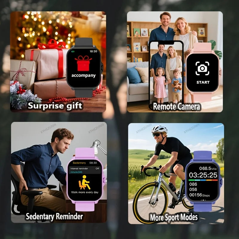 ERUN Smart Watch 1.83" HD | Calls, Music & Sports Modes