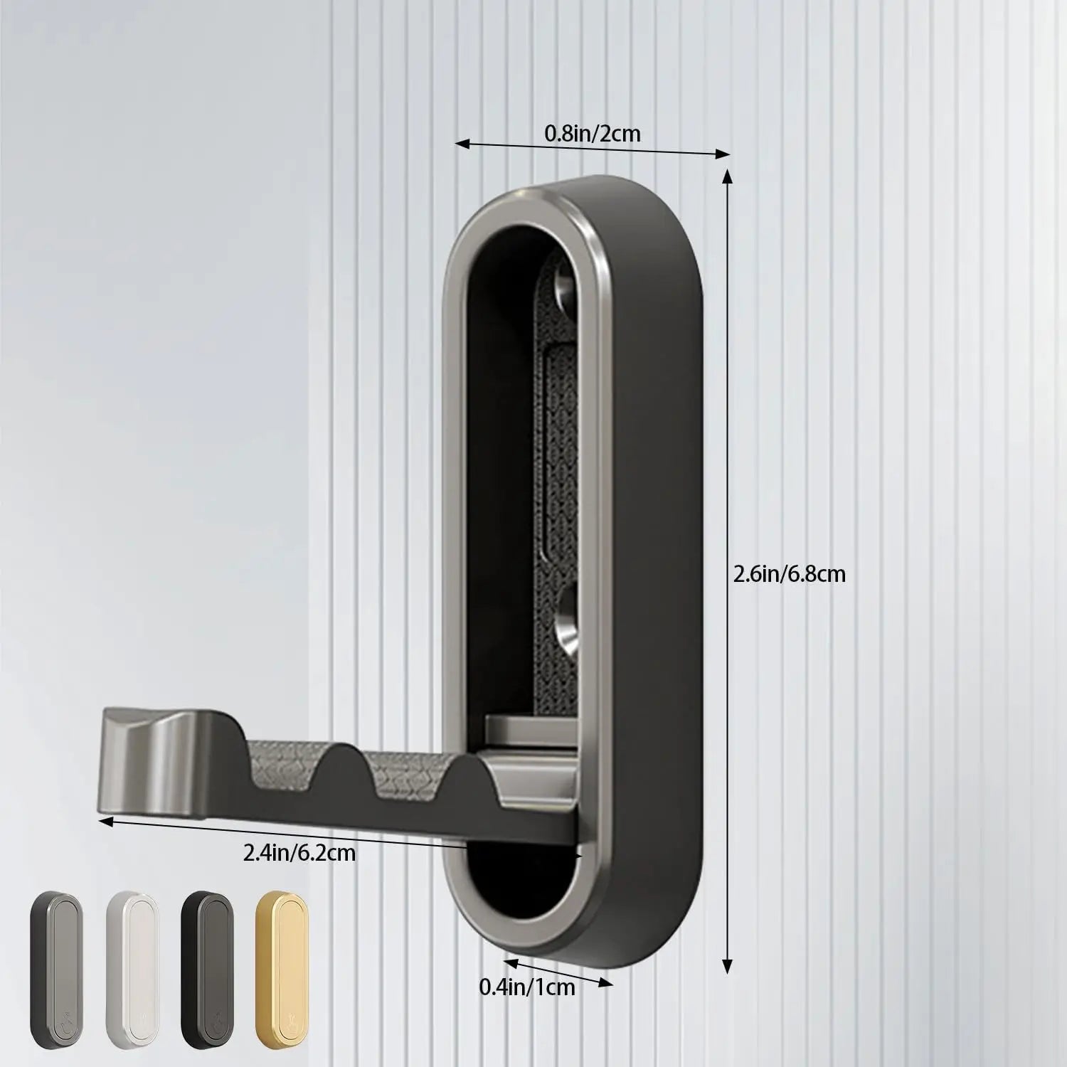 Folding Wall Hook Towel Coat Hook stainless Hook for Home and decoration Kitchen Bathroom Matte Towel Hanger storage Organizer Oasis Select