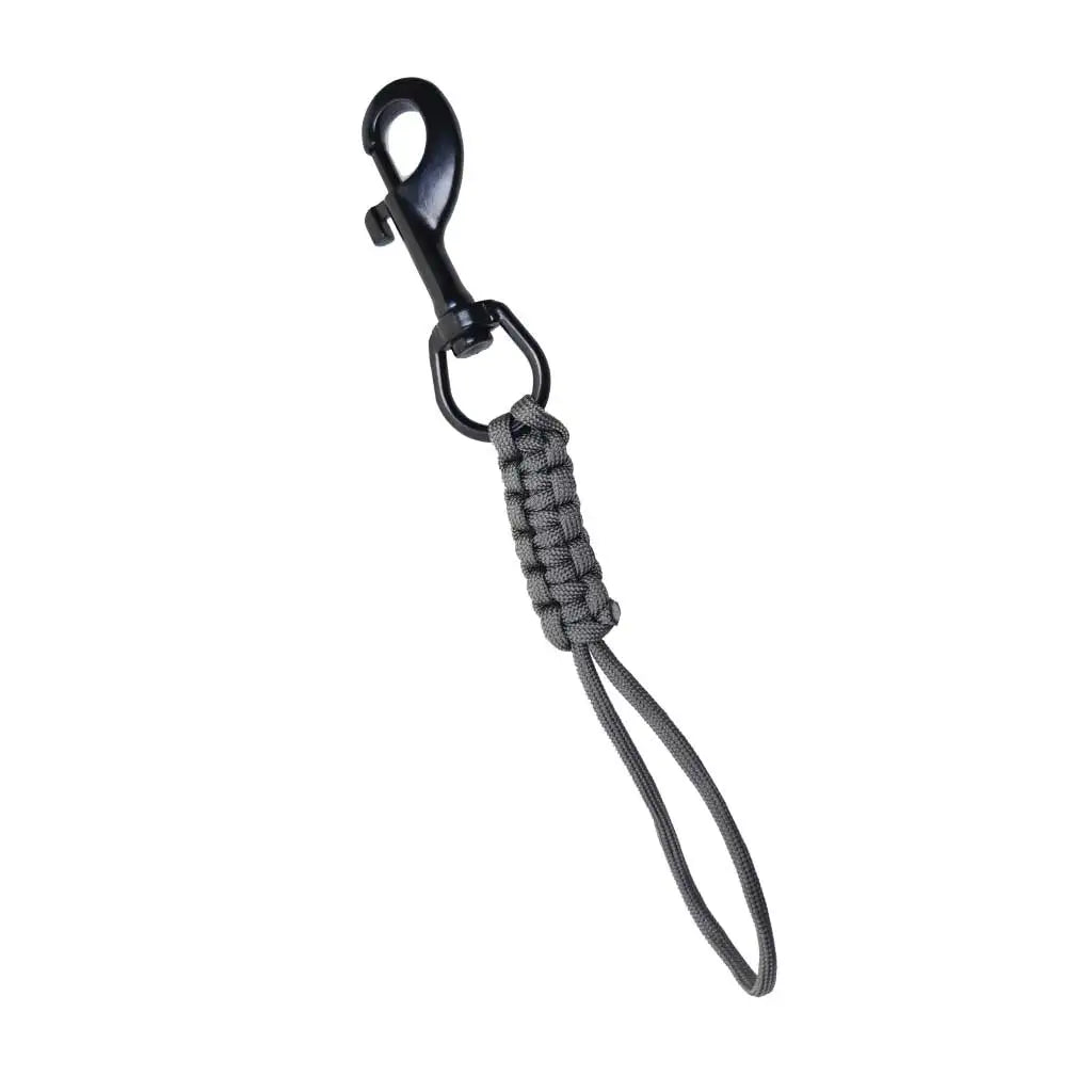 1Pc Dive Camera Lanyard with 316Stainless Steel Hook For Diving Scuba Gear Underwater Camera Dive Light Torch SMB Oasis Select grey