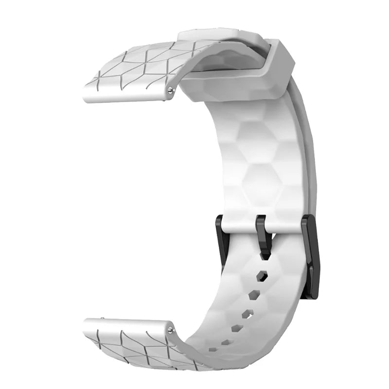 Silicone Watch Band 20mm 22mm – Samsung Huawei Garmin Strap Smartwatch Band Oasis Select