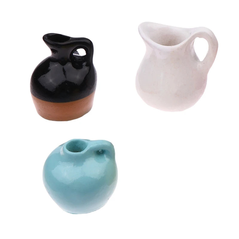Small Vase Refrigerator Magnets with Optimum Strength, 1/2/3 Pack Resin 3D Flower Pot Fridge Decor for Home Adornment Oasis Select B 3PCS