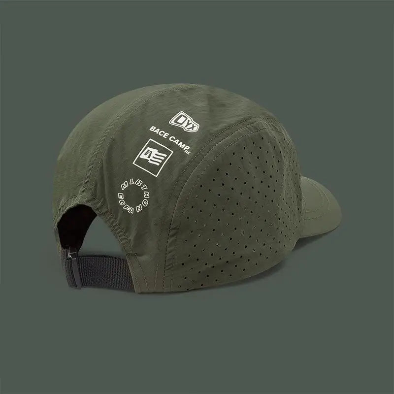 Summer Thin Breathable Mesh Baseball Caps For Men And Women Outdoor Camping Leisure Sun Protection Quick-drying Hiking Hats Oasis Select A4