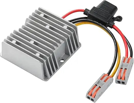DC to DC 30-60V to 24V 10A Buck Converter Waterproof Voltage Power Transformer Supply Module for Automotive RV Marine Boat Dock Oasis Select 24V to 12V 20A