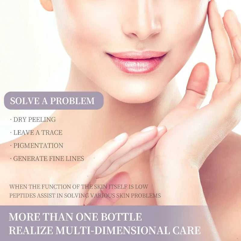 BIOAOUA 6 Peptide Collagen Facial Serum – Brighten & Hydrate