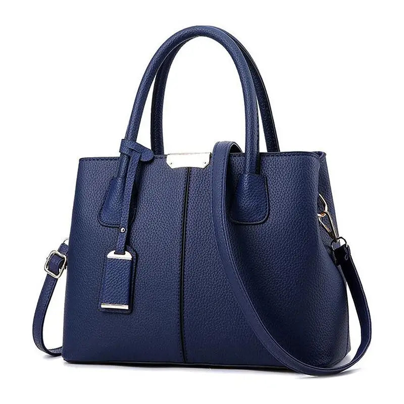 JETTING Women's PU Leather Tote Shoulder & Crossbody Bag