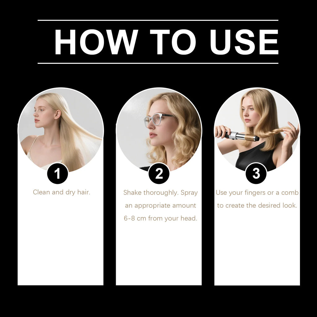 HOEGOA Hair Styling Spray – Frizz Control & Shine 100ml Hair Styling Spray Oasis Select