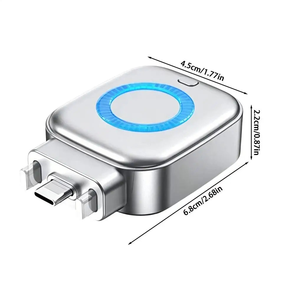 140W Portable Power-Off Protection Auto Disconnect Charger Phone Stop Charging Adapter for Mobile Phone Tablet Camera Home Oasis Select Blue