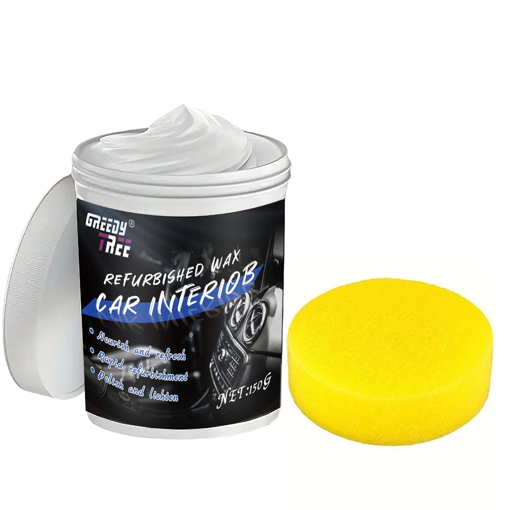 Car Interior Wax – Plastic Trim Restorer, Tire Shine & Anti-Aging Glaze