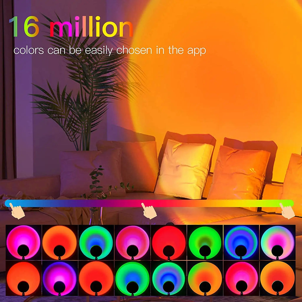 SHINEKNOT RGB Dimmable LED Desk Ambient Light | App Control